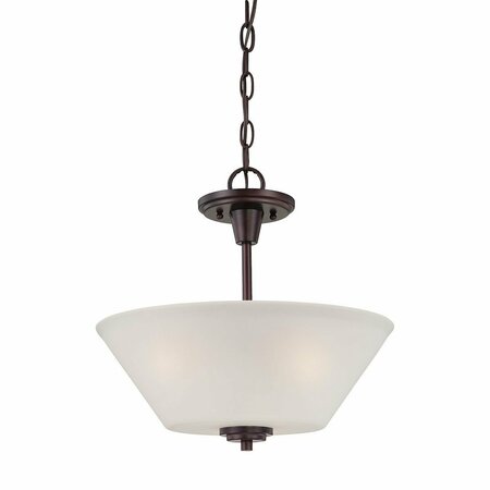 THOMAS LIGHTING Pittman 2-Light Pendant In sienna Bronze 190043719